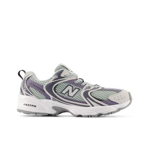 New Balance 530 Kids Bungee Lace Sneakers Neptune Grey  Neptune Grey 28 EU  Lyserød  28 EU