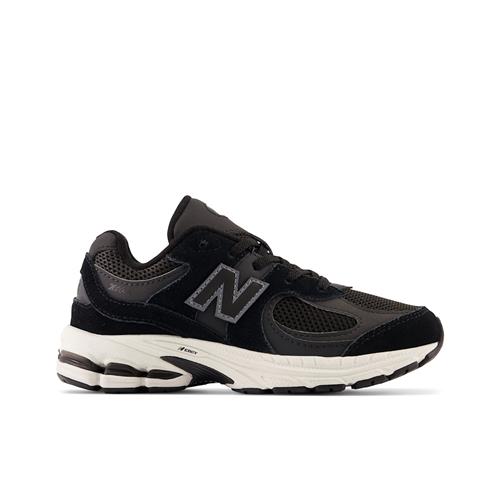 New Balance 2002 Kids Bungee Lace Sneakers Black  Black 31 EU  Hvid  31 EU