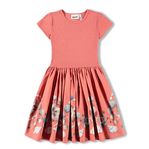 Molo GOTS Cissa Kjole Decoration Shells  Decoration Shells 122/128 cm  Lyserød  122/128 cm  kvinde