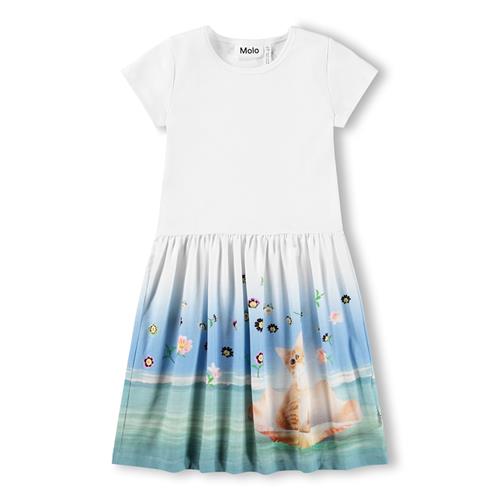 Molo GOTS Cissa Kjole Like Venus  Like Venus 92/98 cm  Blå  92/98 cm  kvinde