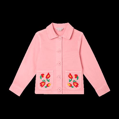Stella McCartney Kids Skjortejakke Pink Pink-8 Y  Lyserød  8 år  kvinde