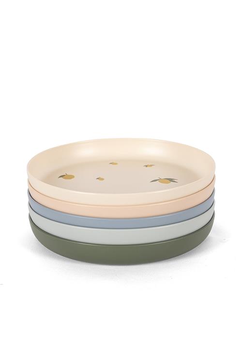 Konges Sløjd 5-pak Plade Lemon Mix  Lemon Mix One Size  Gul  One Size 6 months + unisex