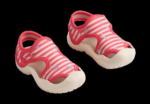 Wheat Bani Sandaler Red Stripe Flowers  Red Stripe Flowers 22 EU  Rød  22 EU  unisex