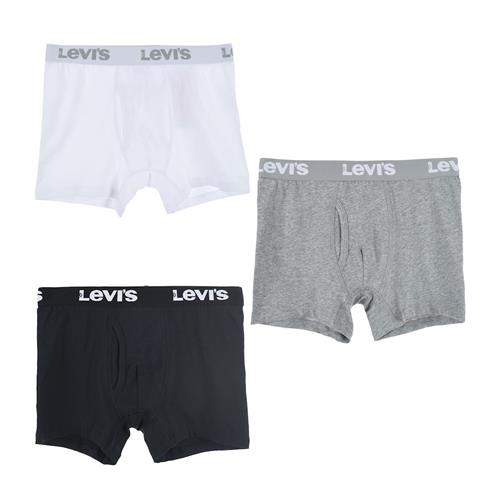 Levi's 3-pak Boxershorts White White M  Hvid  M  mand
