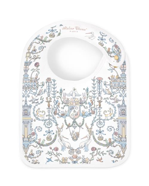 ATELIER CHOUX GOTS Hagesmæk I Satin Toile De Jouy Blue Toile de Jouy Blue One Size  Blå  One Size 0+ unisex