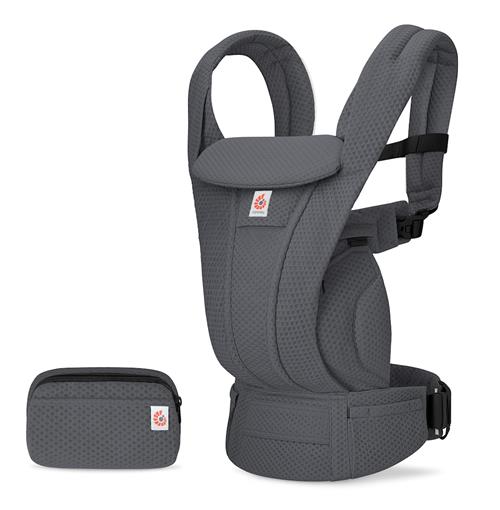 Ergobaby Omni Deluxe Mesh Bæresele Graphite Grey One Size  Grå  One Size  unisex