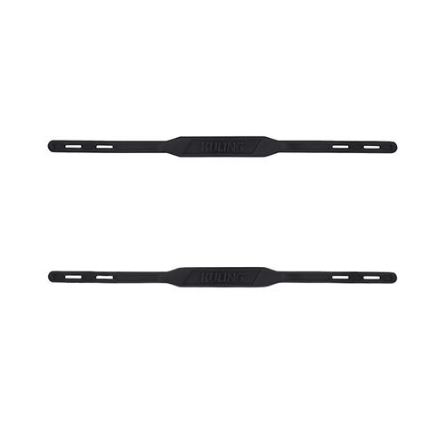 Kuling Fodstropper Sort 2 stk. One Size      unisex