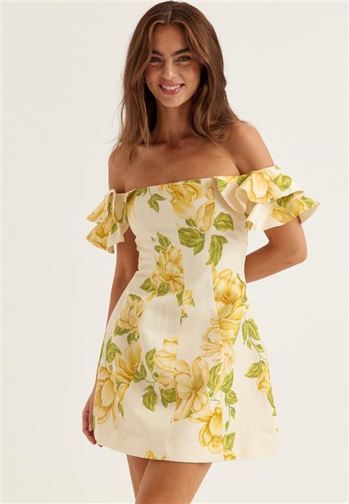 FOREVER NEW Kenzie Off Shoulder Ruffle Min