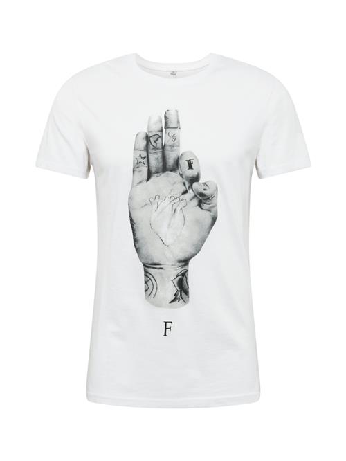 Mister Tee Bluser & t-shirts 'Sign'  grå / sort / hvid