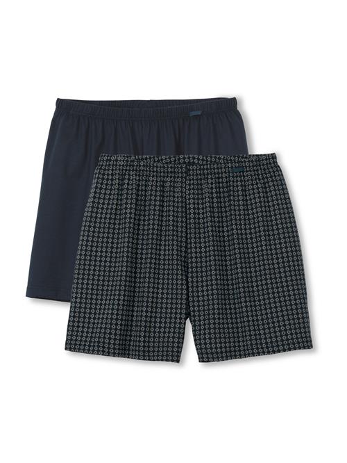 CALIDA Boksershorts  natblå / hvid