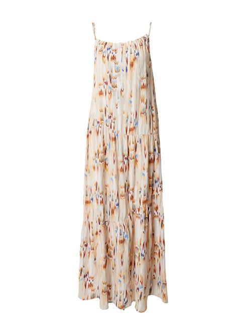 Peppercorn Sommerkjole  beige / blå / curry / lysegrå