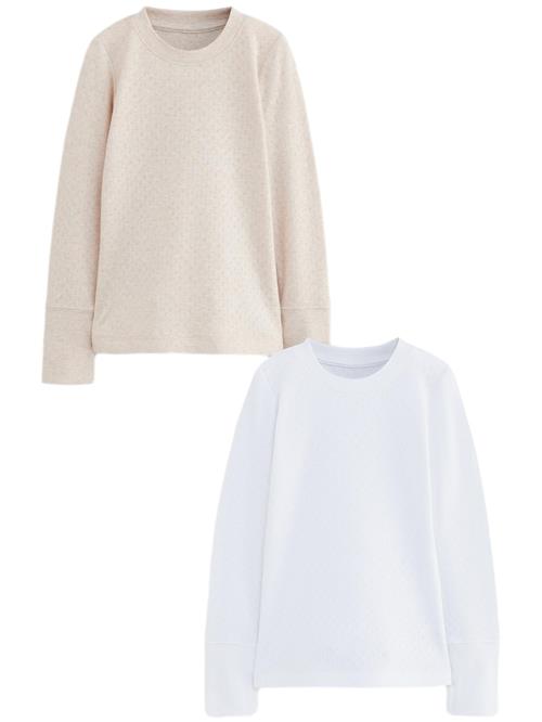 Next Bluser & t-shirts  beige / hvid