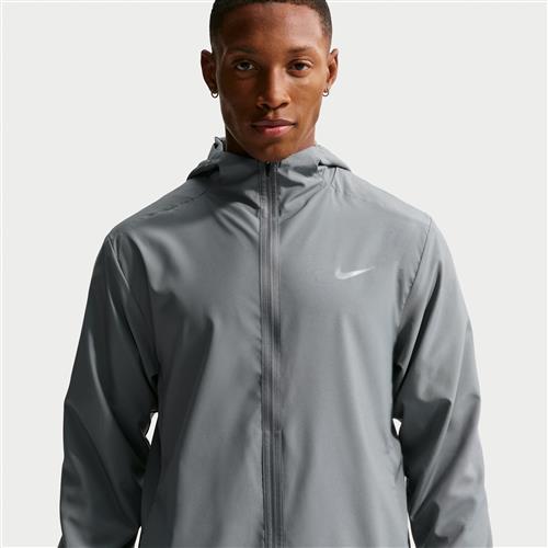 Alsidig Nike Form-Dri-FIT-jakke med hætte til mænd - grå