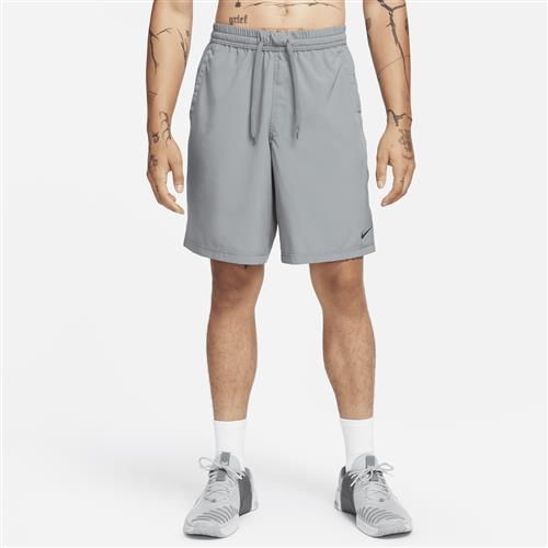 Alsidige Nike Form Dri-FIT-shorts (23 cm) uden for til mænd - grå