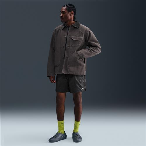 Vævede Nike Club Flow-shorts til mænd - sort