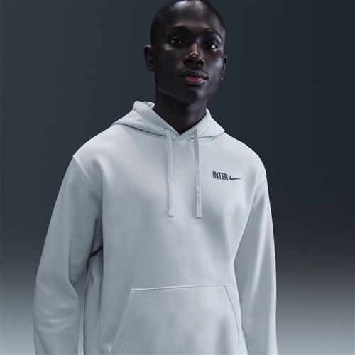 Inter Milan Club-fodboldpullover-hættetrøje til mænd - grå