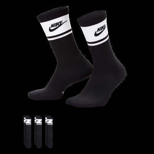 Nike Everyday Elevated-crewstrømper (3 par) - sort