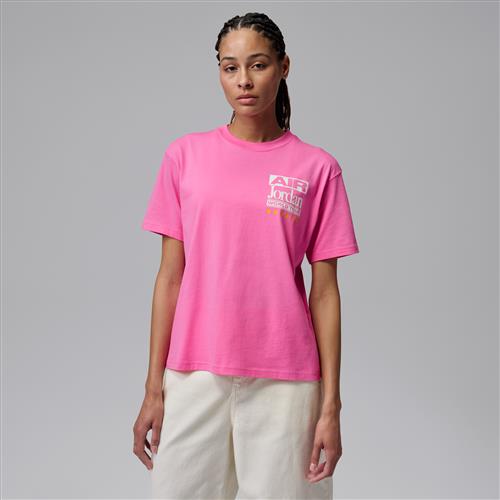 Jordan Flight-kæreste-T-shirt til kvinder - Pink