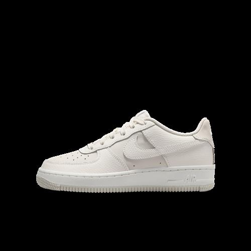 Nike Air Force 1-sko til større børn - hvid
