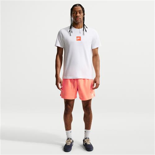 Nike Club Flow-shorts i french terry til mænd - Orange