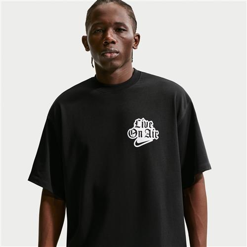 Nike Solo Swoosh-T-shirt til mænd - sort