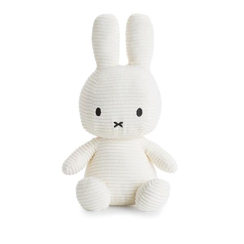 Bon Ton Toys Miffy ECO Fløjlsblødt Legetøj 33 Cm White  White 33 cm  Hvid  33 cm  unisex
