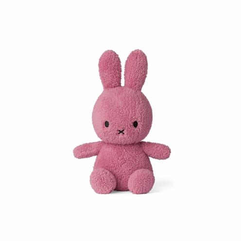 Bon Ton Toys Miffy Terry Bamser Og Tøjdyr Raspberry Pink  Raspberry Pink  23 cm  Lyserød  23 cm  unisex