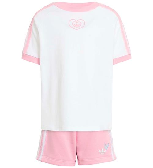 adidas Originals Shortssæt - - White/Ltpink