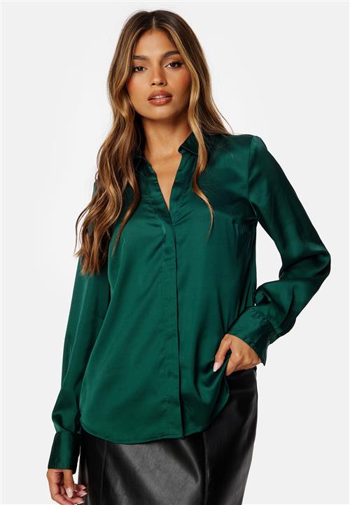Happy Holly Satin Shirt