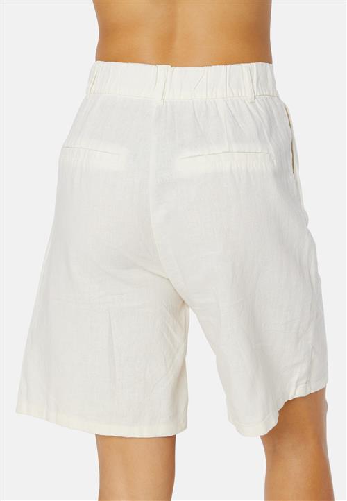 ONLY Caro HW Wide Linen Blend Shorts