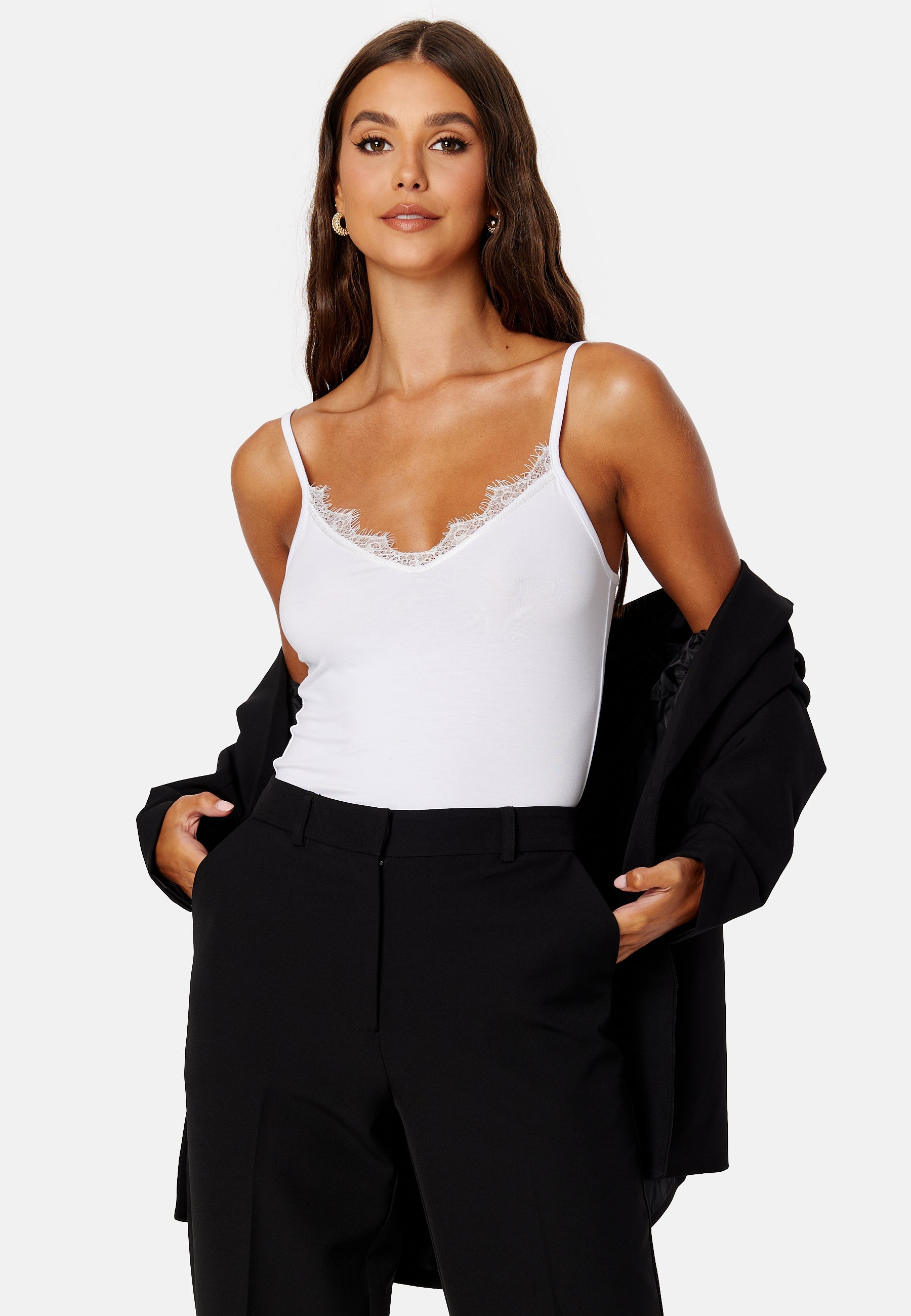 BUBBLEROOM Ferna 2-pack lace singlet