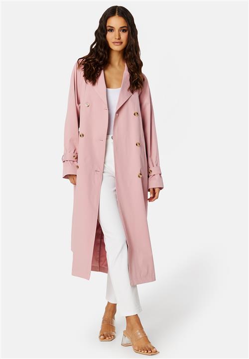 BUBBLEROOM Belted Midi Trenchcoat