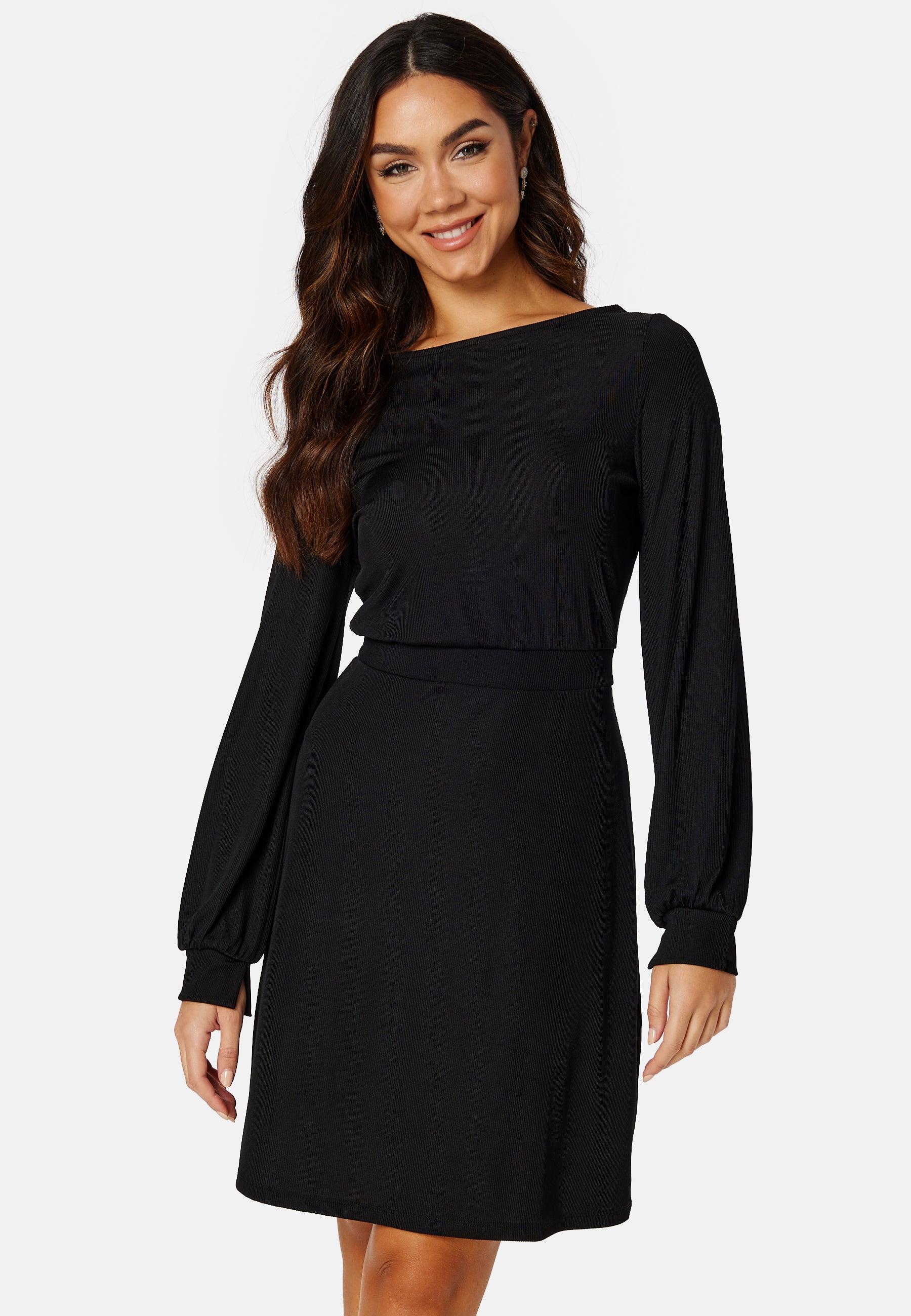 BUBBLEROOM Zofia rib dress