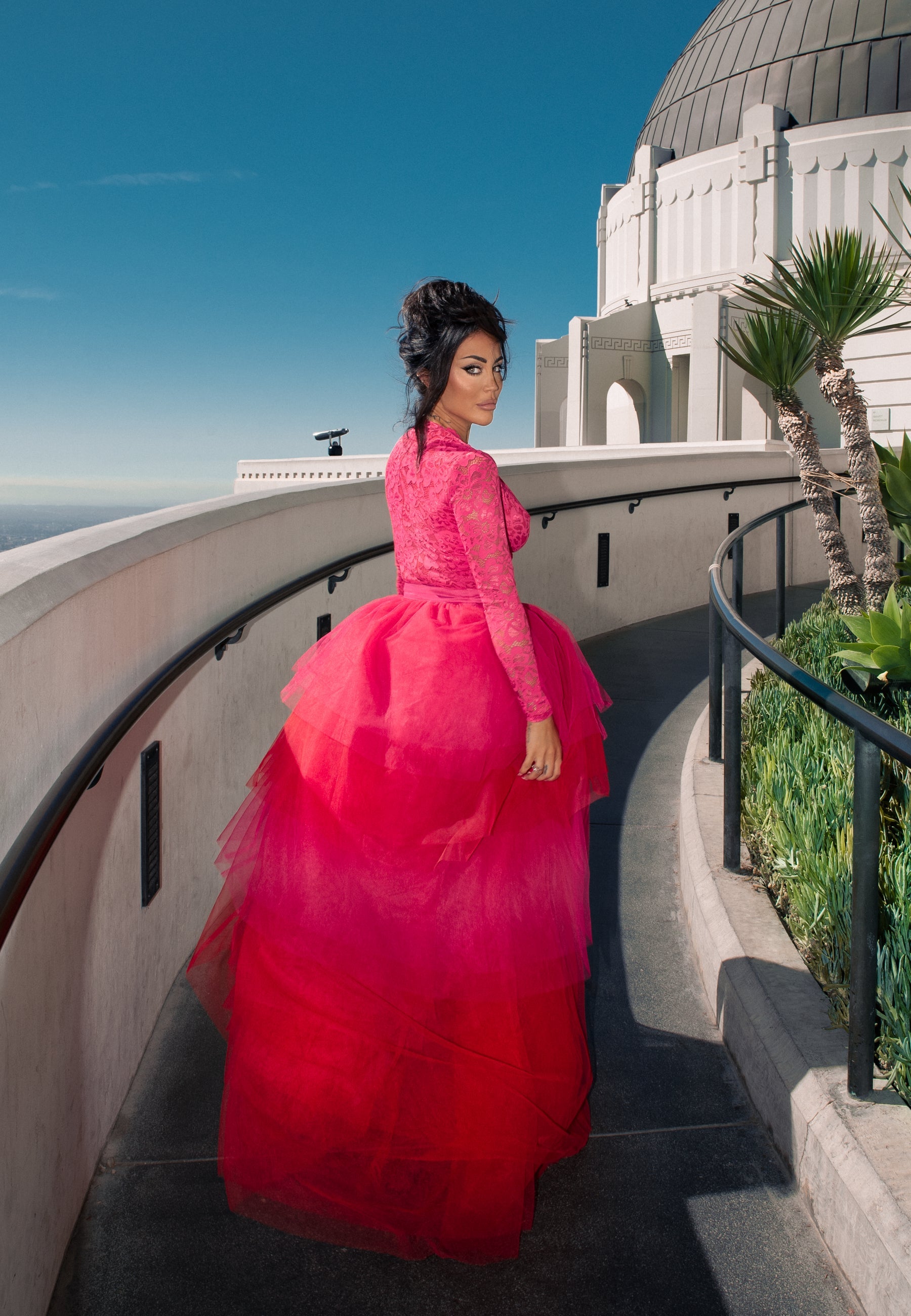 BUBBLEROOM Two Tone Tulle Skirt