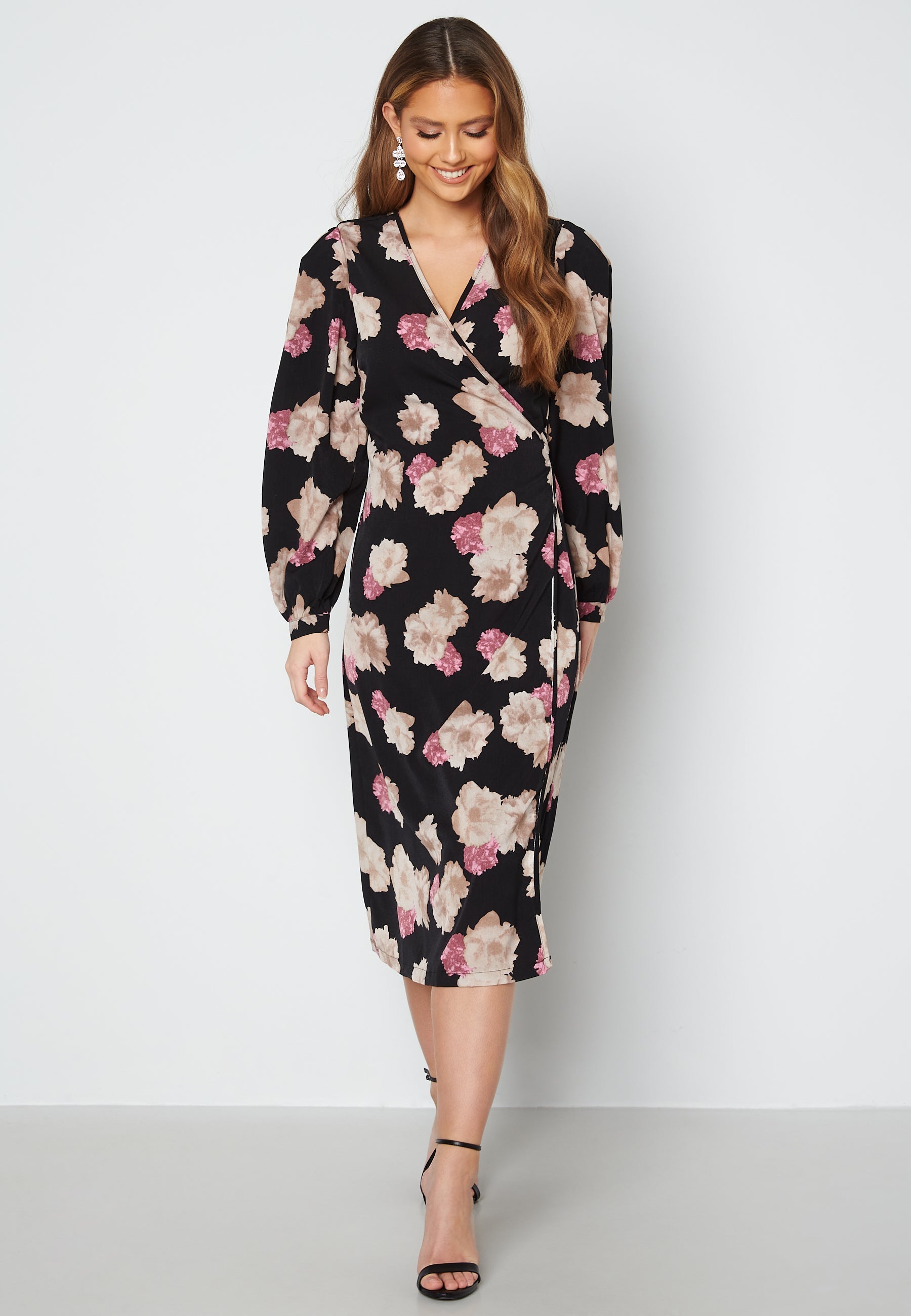 Object Collectors Item Vanessa L/S Wrap Dress