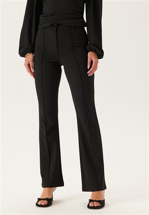 BUBBLEROOM Soft Flared Suit Trousers