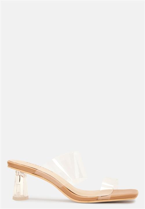 BUBBLEROOM Adella Vinyl Heeled Sandal