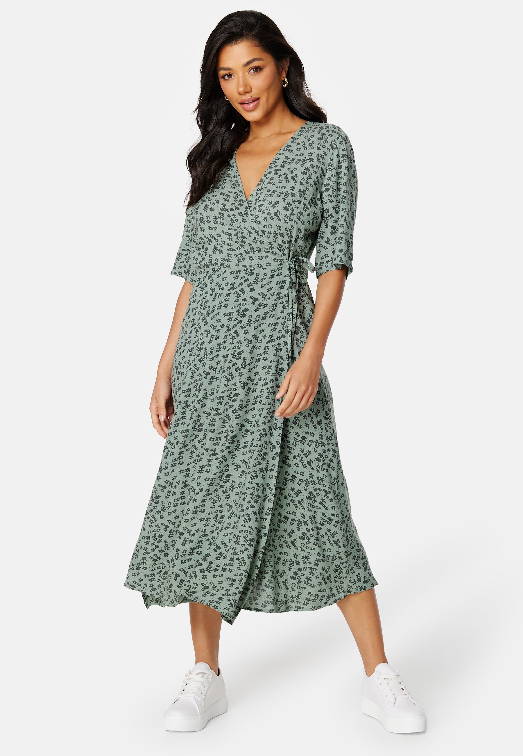 BUBBLEROOM Sarai wrap dress