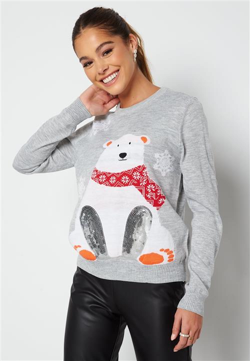 ONLY Xmas Snow L/S Pullover