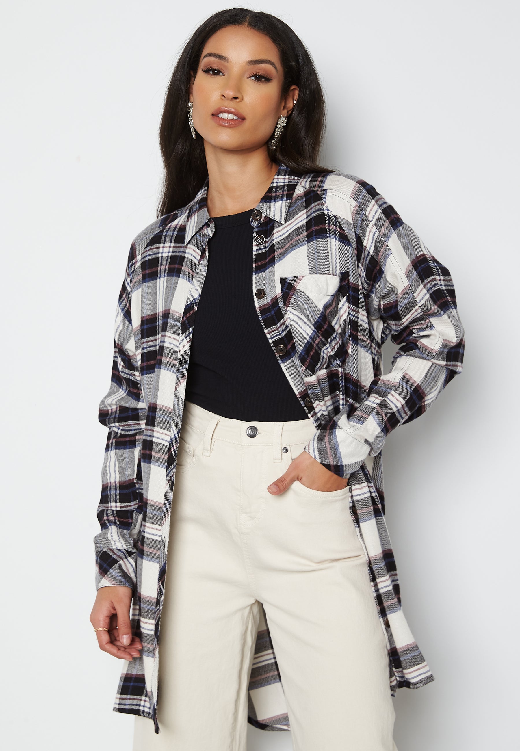 ONLY Misty L/S Loose Shirt