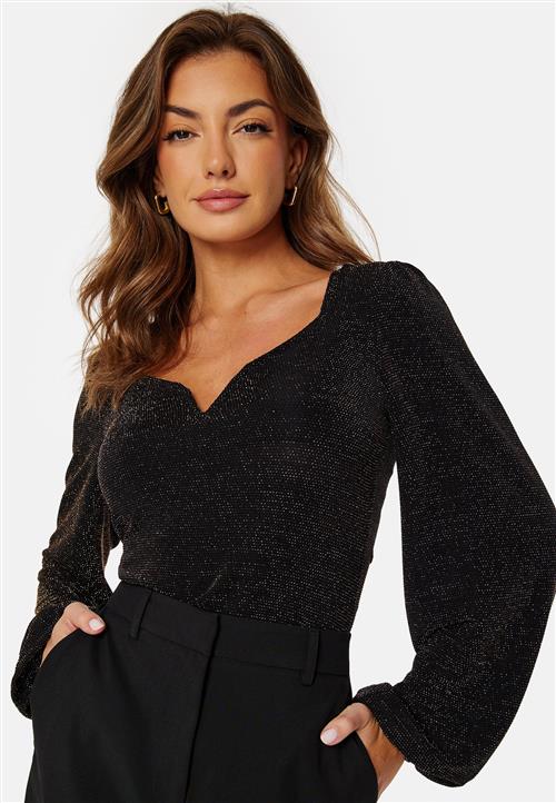 BUBBLEROOM Sparkling Puff Sleeve Top