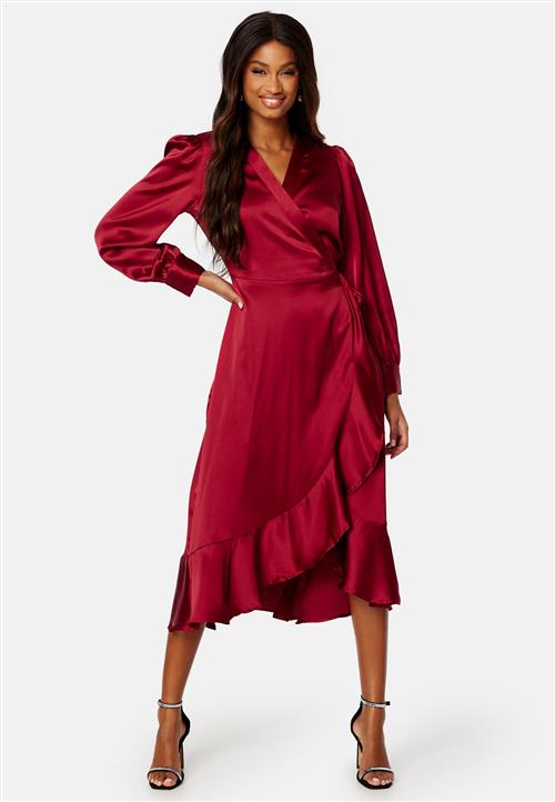 Object Collectors Item Objsateen Wrap Dress