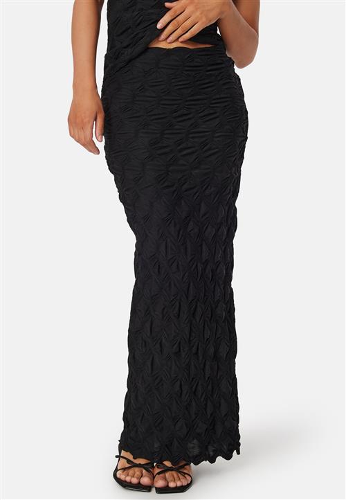 BUBBLEROOM Structure Maxi Skirt