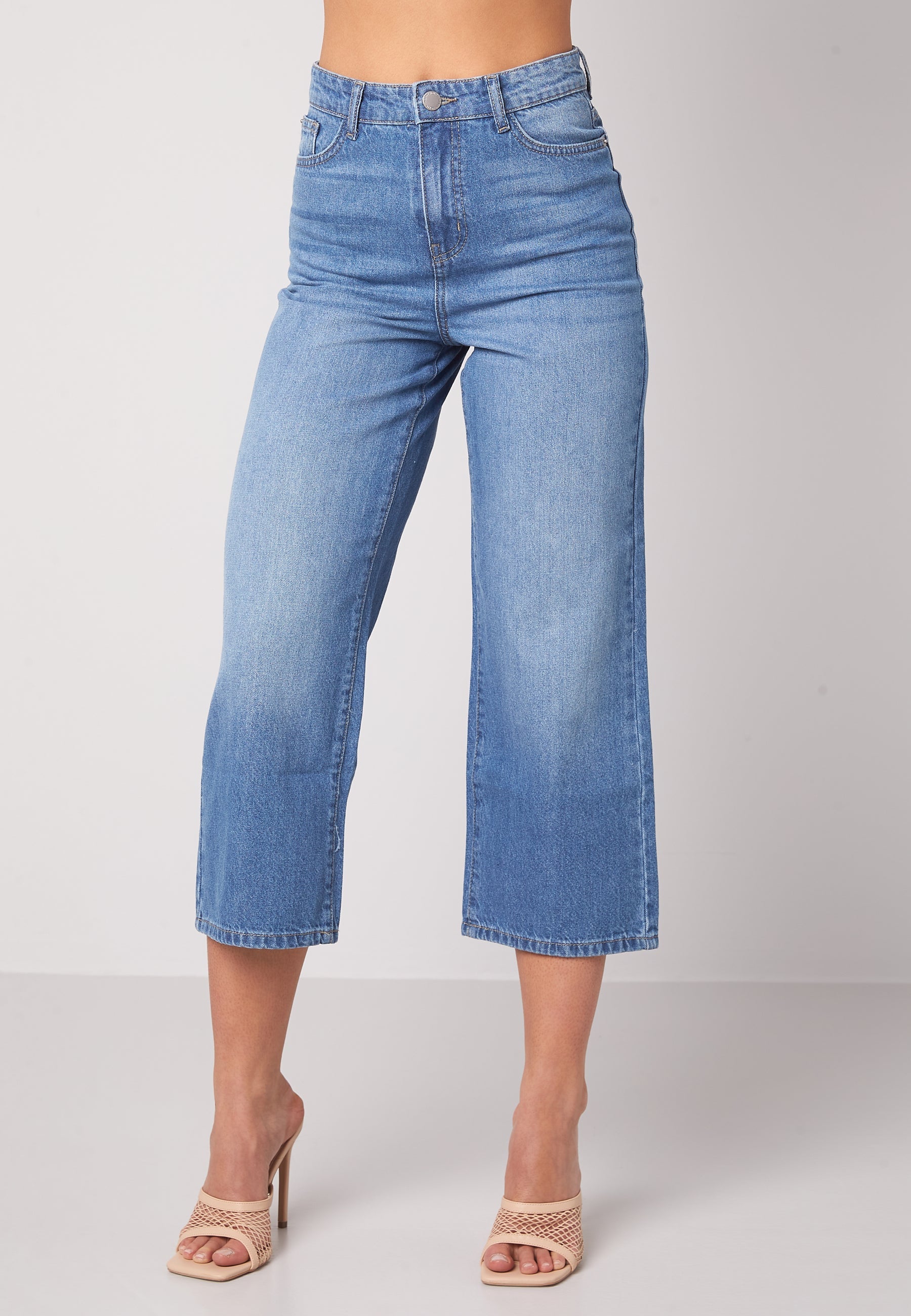 Happy Holly Pamela wide leg culotte jeans