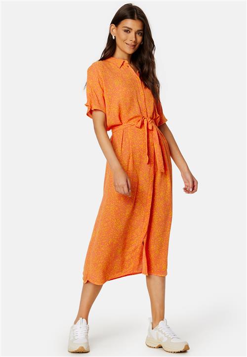 VERO MODA Menny SS Calf Shirt Dress