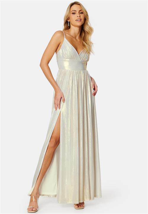 Bubbleroom Occasion Siri Sparkling Pleated Gown
