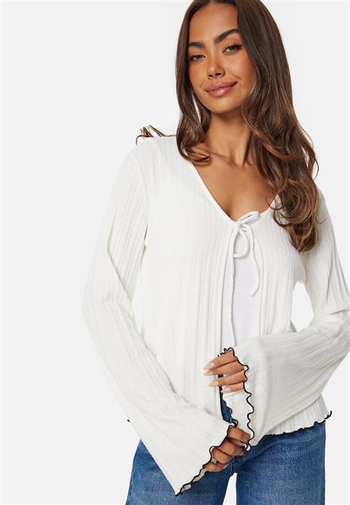 Happy Holly Knitted Tie Top