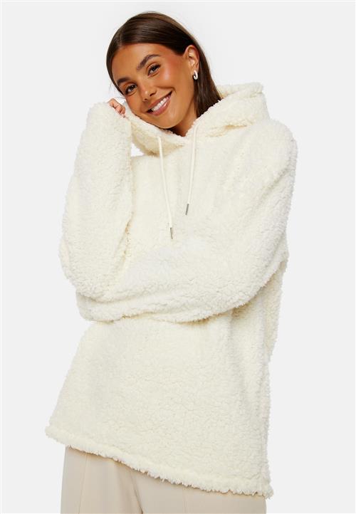 BUBBLEROOM Una fluffy teddy hoodie