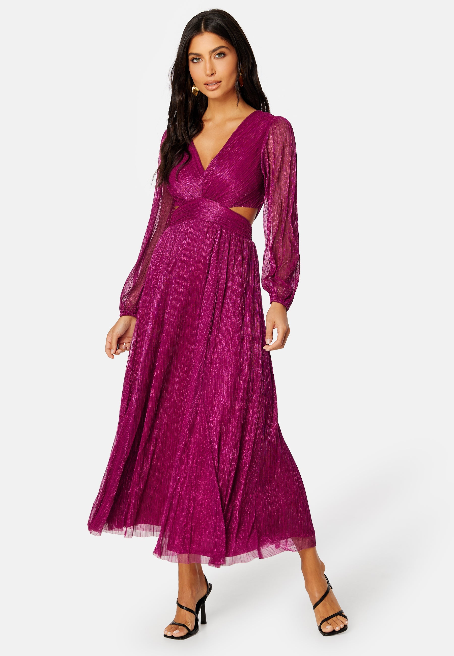 FOREVER NEW Cassandra Cut Out Plisse Dress