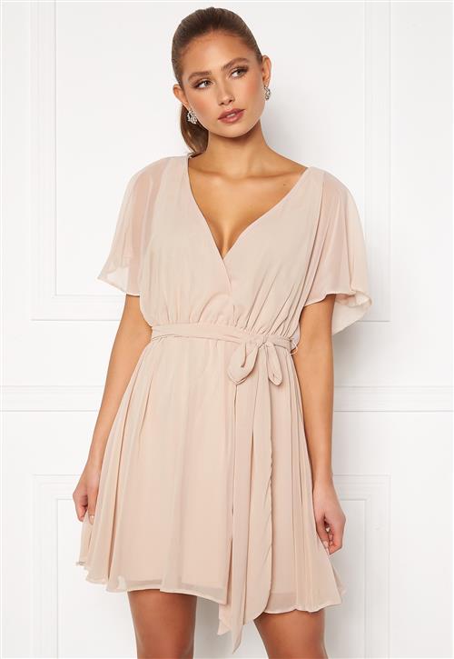 Goddiva Flutter Skater Dress